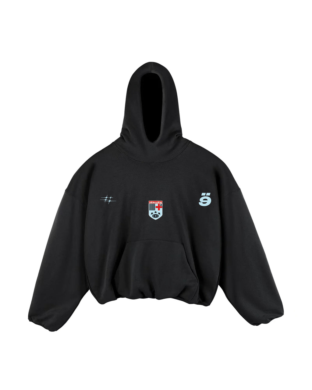 Football Hoodie Black