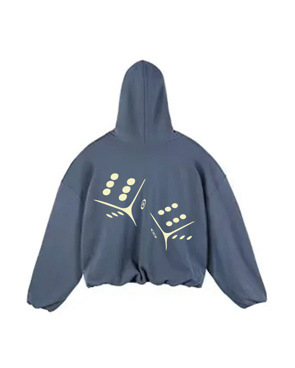 Dice Hoodie Blue