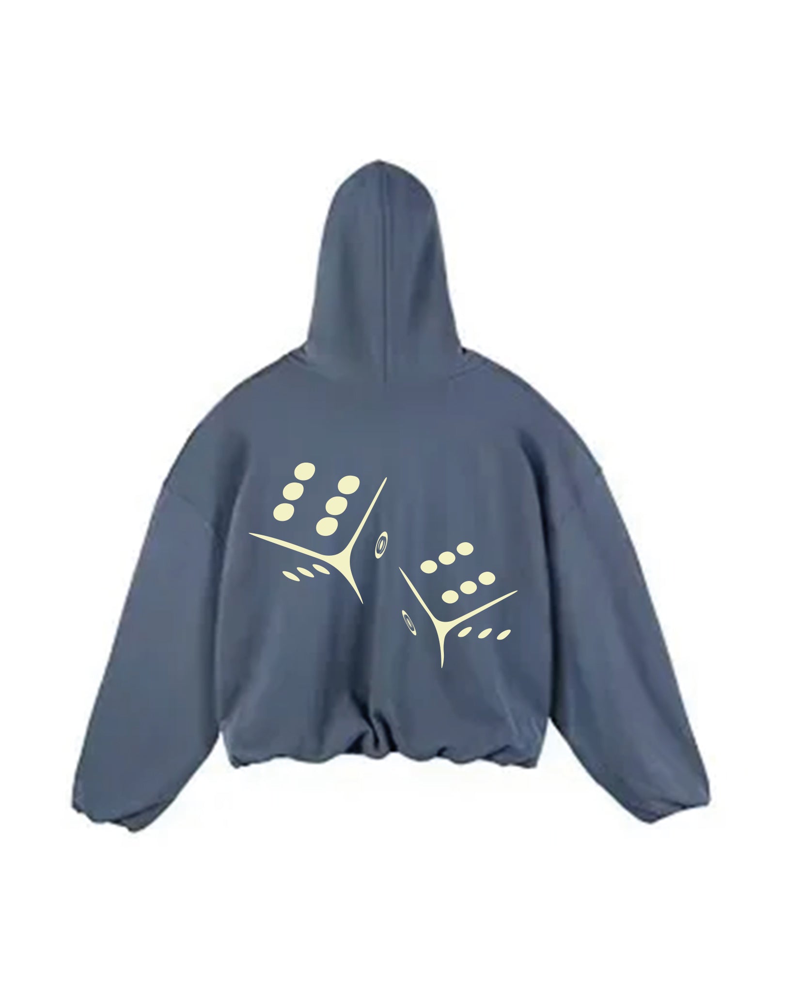 Dice Hoodie Blue