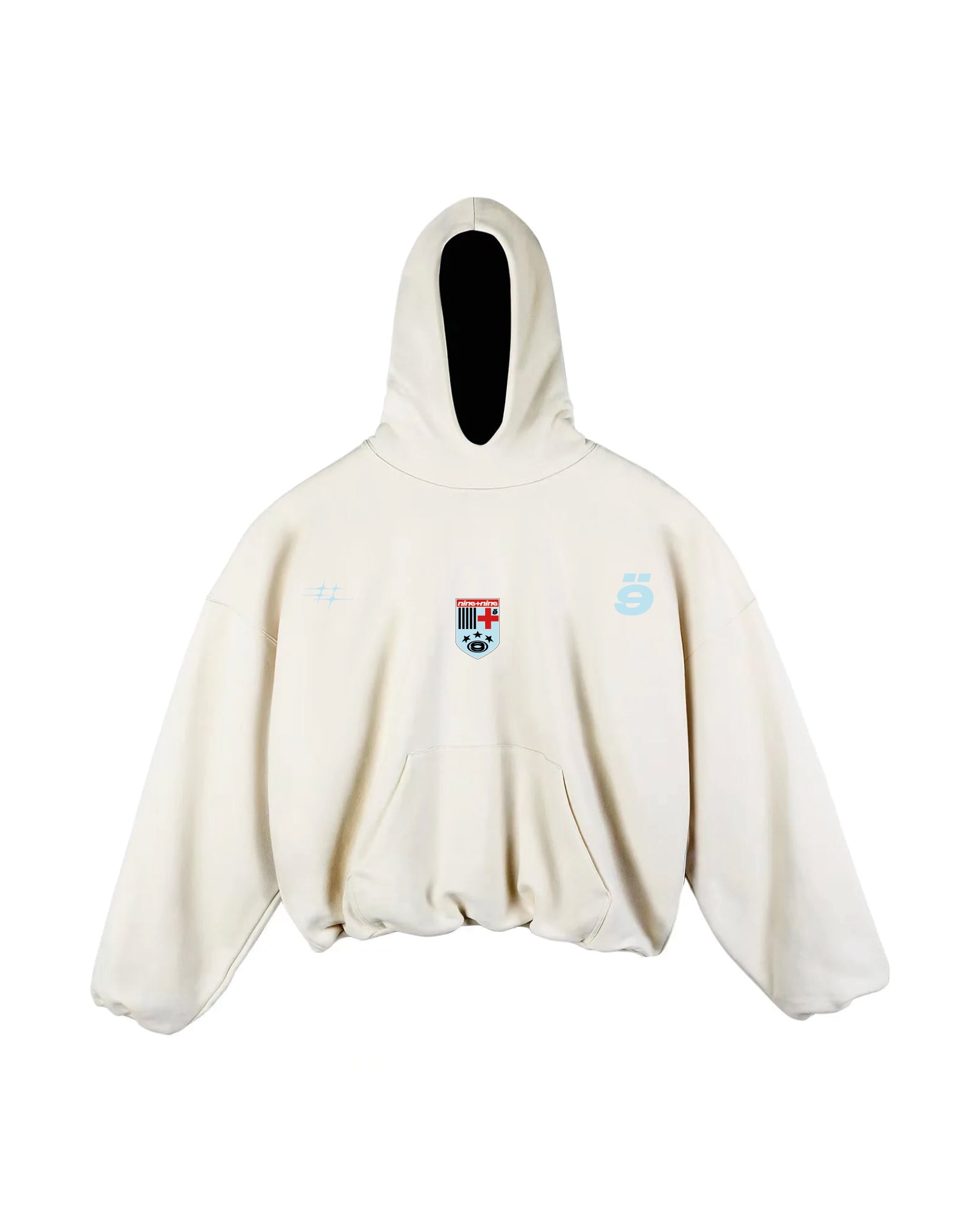 Football Hoodie Cream