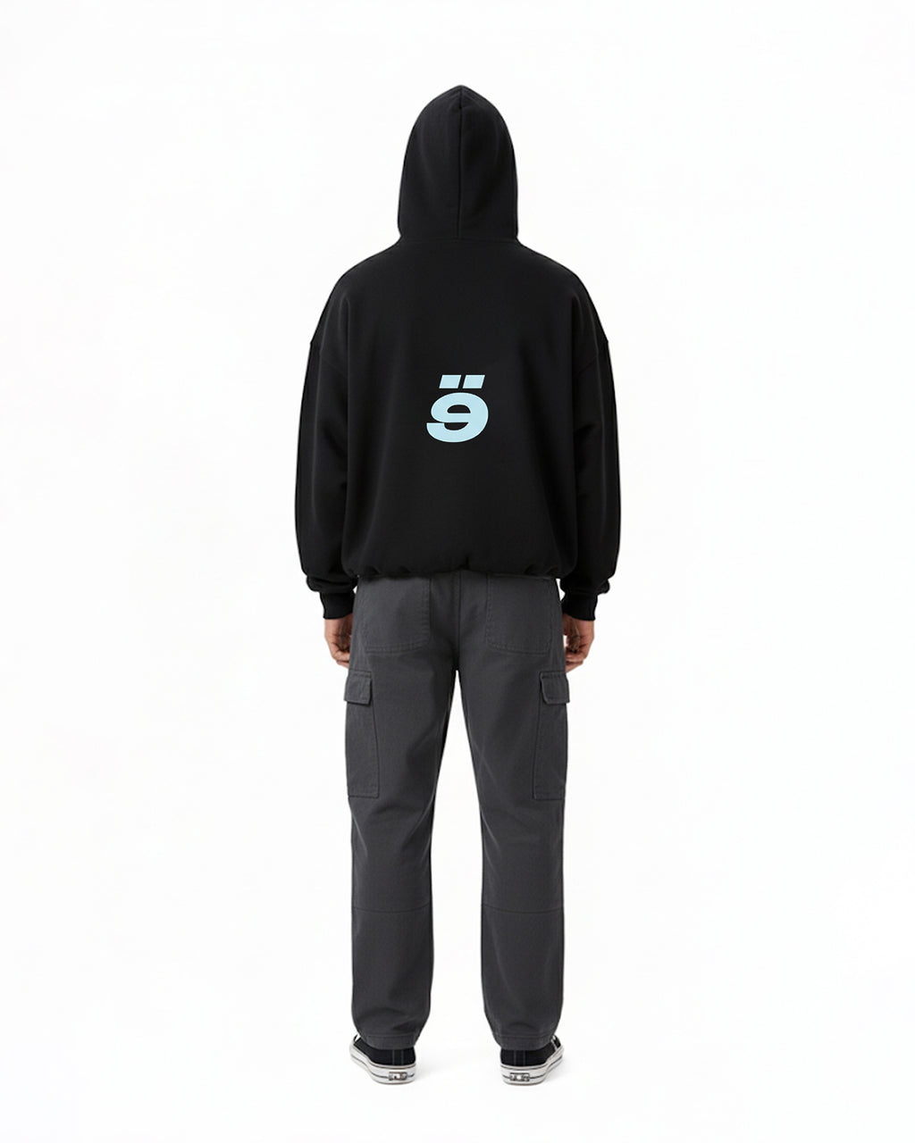 Football Hoodie Black