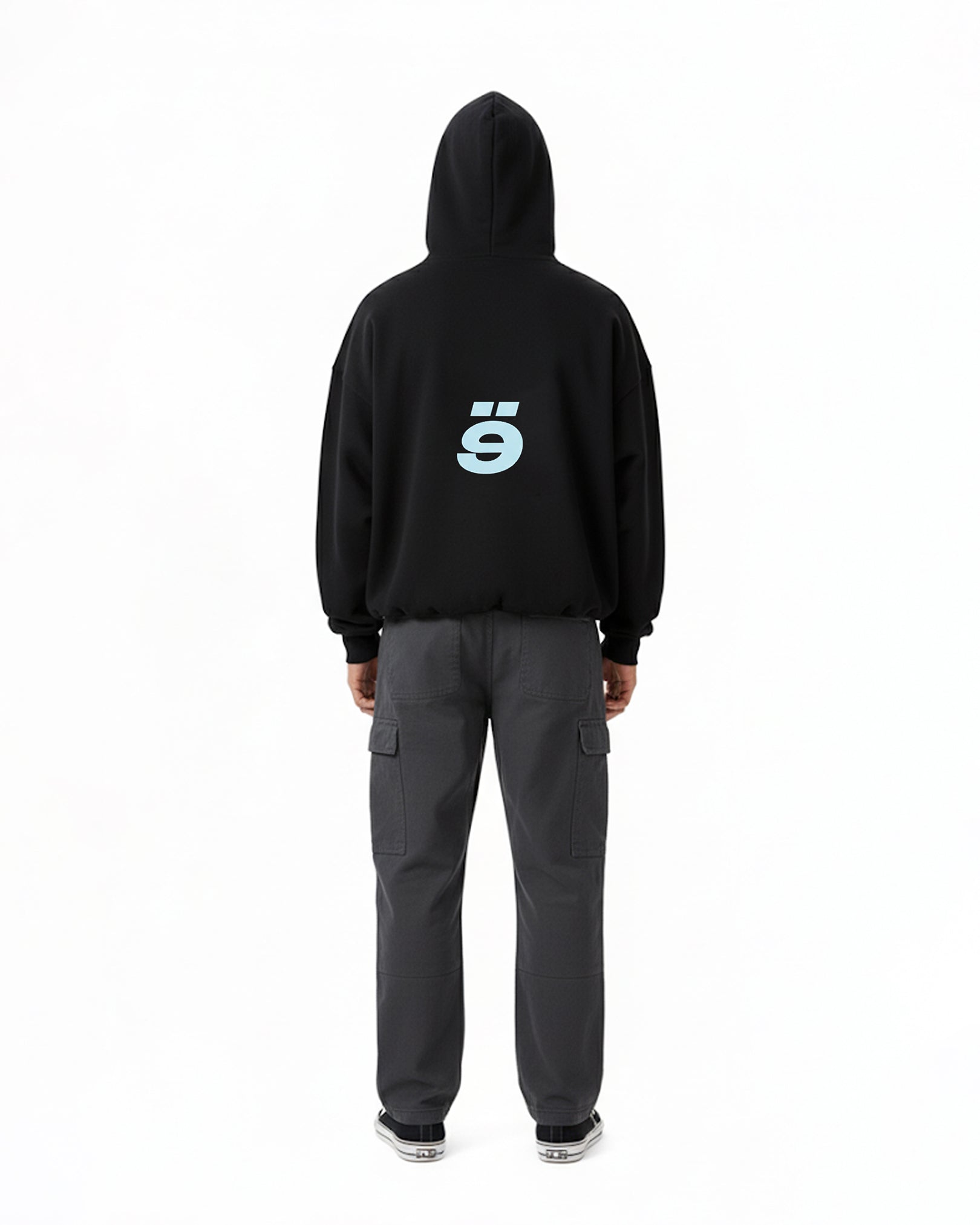 Football Hoodie Black