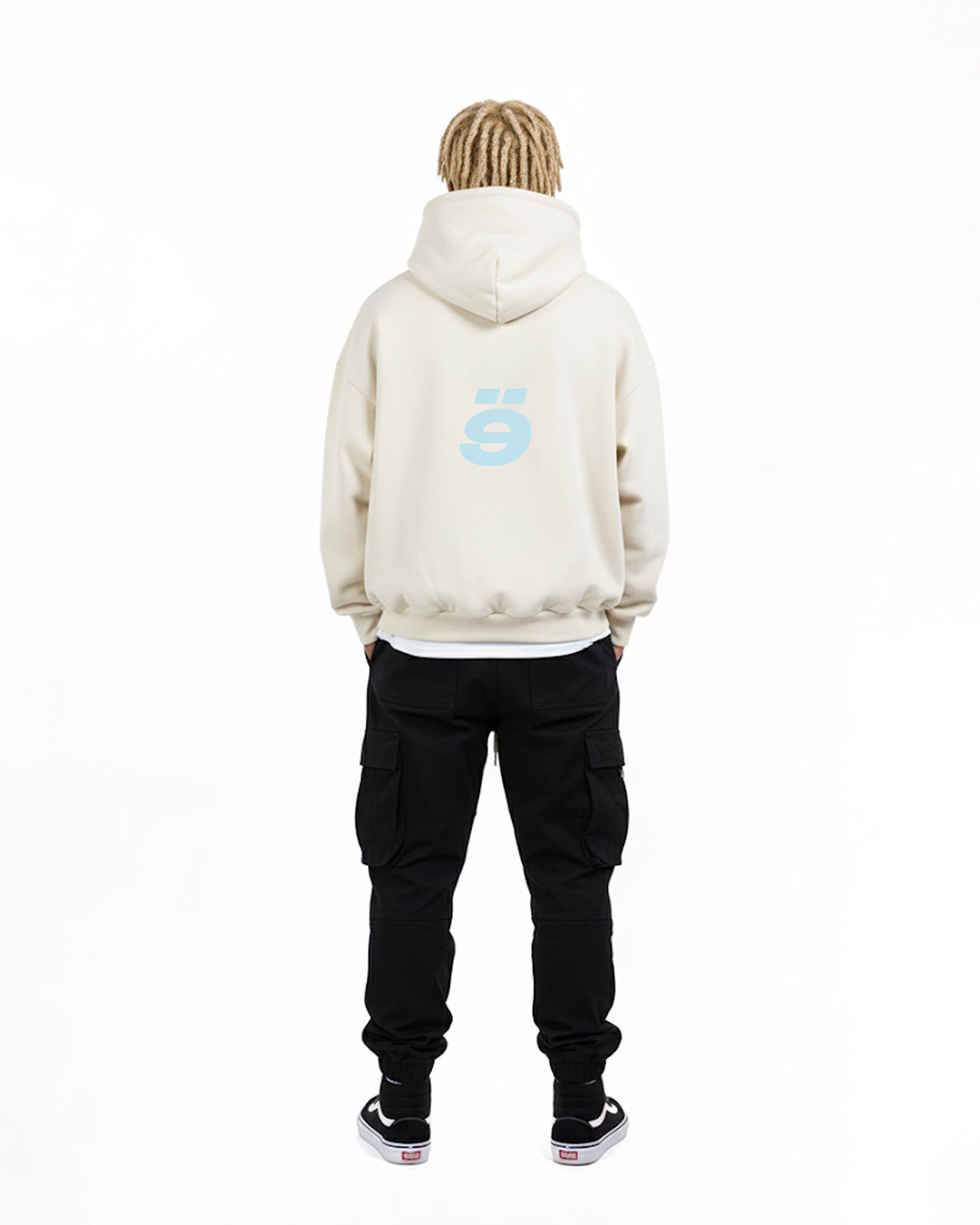 Football Hoodie Cream