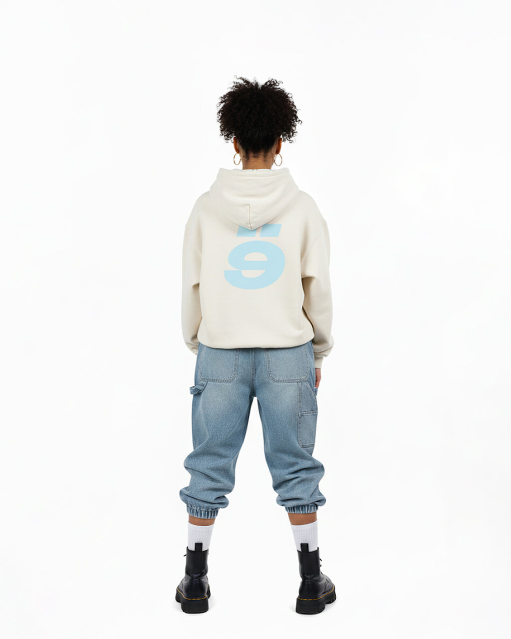 Football Hoodie Cream