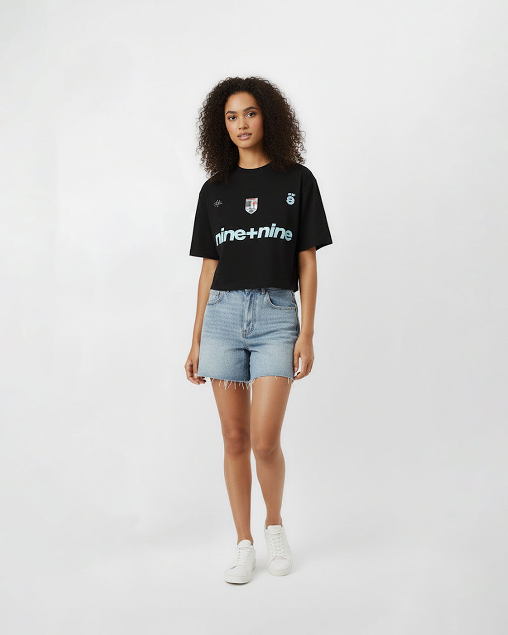 Football Tee Black